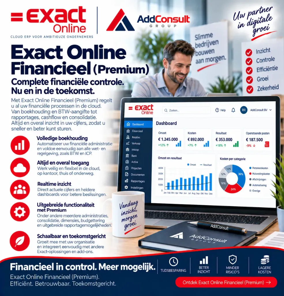 Exact Online Financieel (Premium)