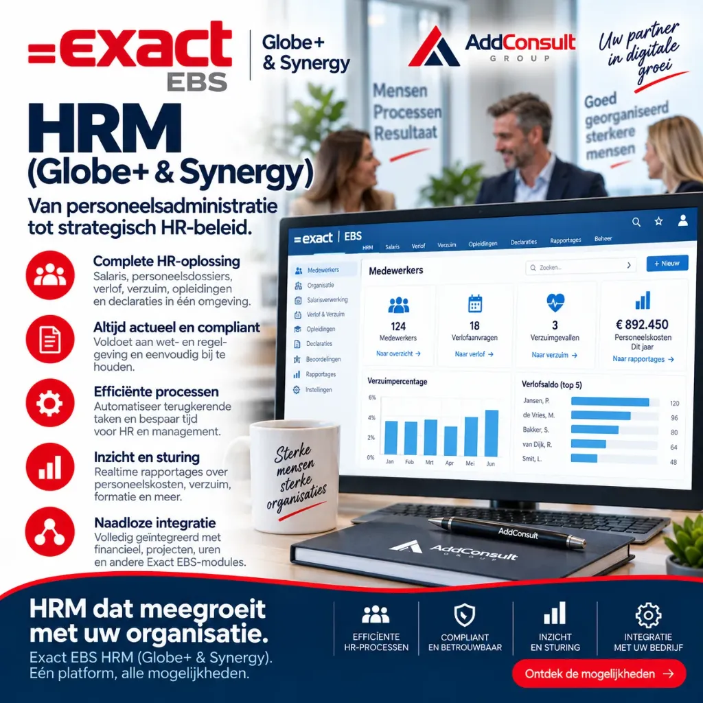 Exact EBS HRM (Globe+ & Synergy)