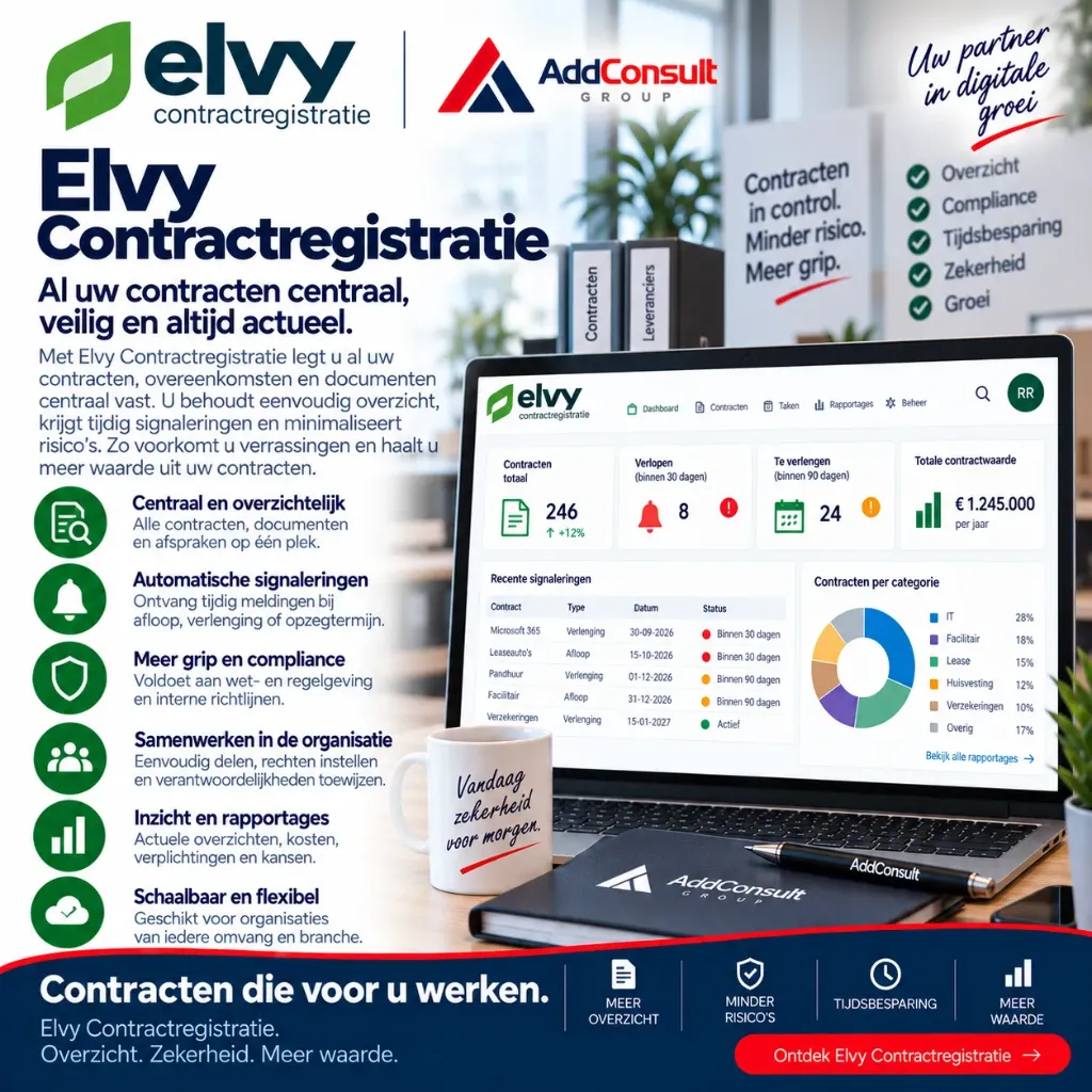 Elvy Contractregistratie