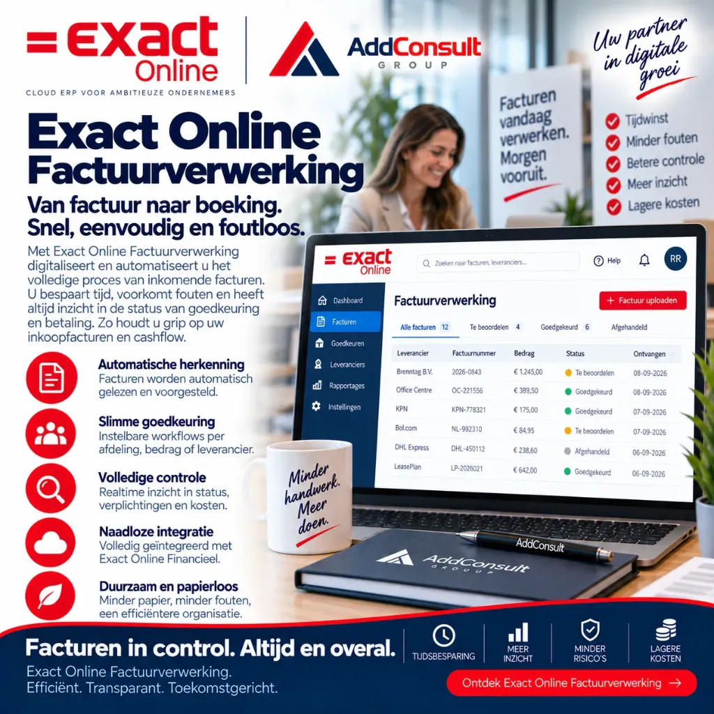 Exact Online Factuurverwerking (Premium)